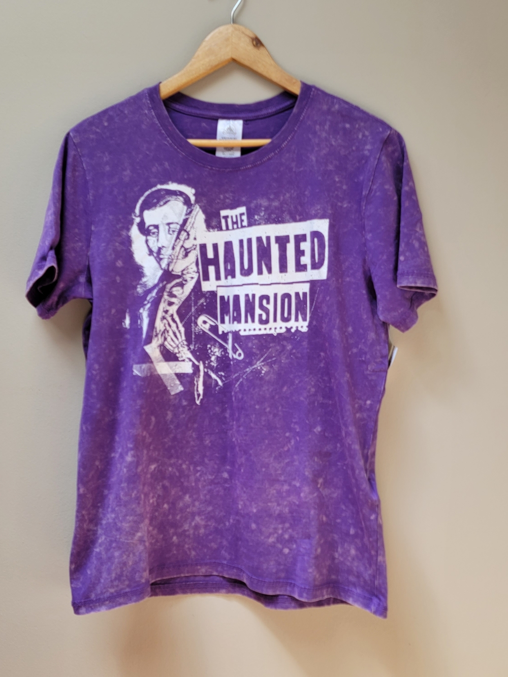 Disney Purple Haunted Mansion Short Sleeve Tee Size Small
